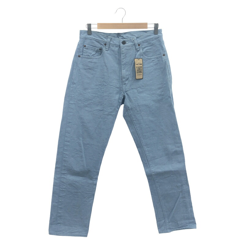 【中古】WAREHOUSE ジーンズズボン下 Lot1105 SAX DENIM W32 L30 青色 お召しもの棲み家[10]