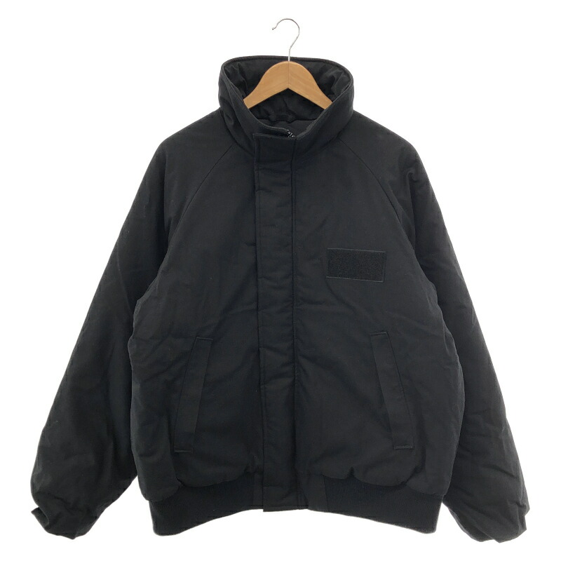 【中古】WAIPER.inc U.S.NAVY シップボードジャケット 大きさXL 黒 ワイパ[91]