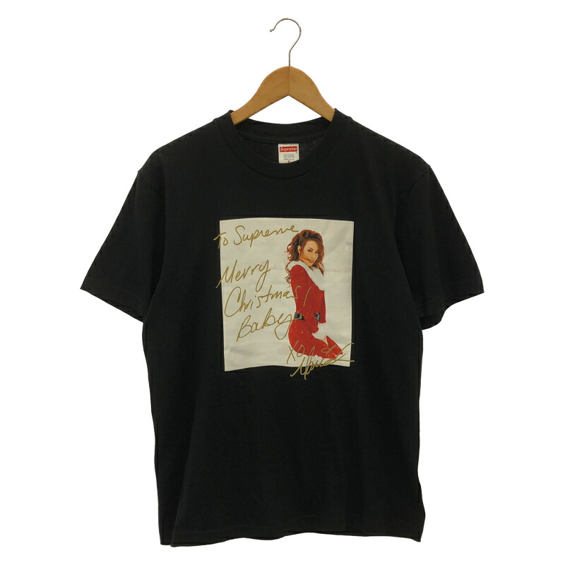 【中古】Supreme Maraiah Carey Tee S 黒いこと シュプリーム[10]