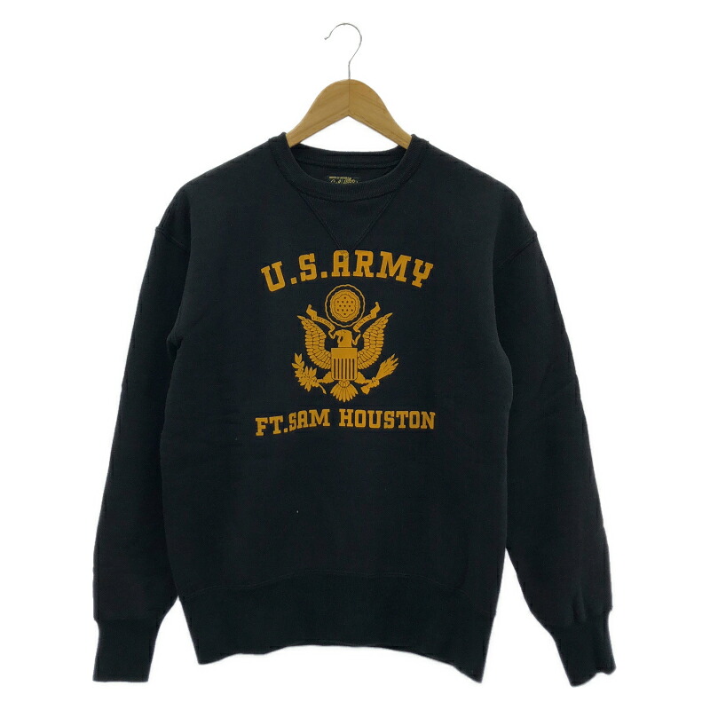 【中古】COLIMBO Keystone Sweat Shirt U.S.ARMY 流汗 M 黒いこと コリンボ[10]