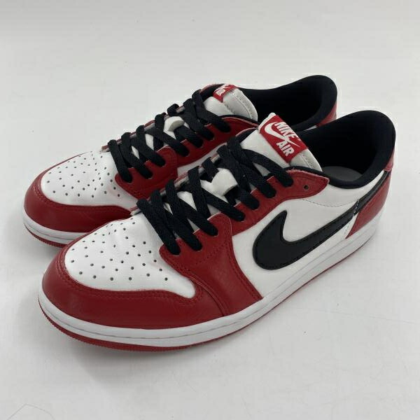 【中古】NIKE AIR JORDAN 1 RETRO LOW OG Chicago 2025 スニーカー 28糎 HQ6998-600 赤いこと 白いこと 黒いこと ナイキ[10]