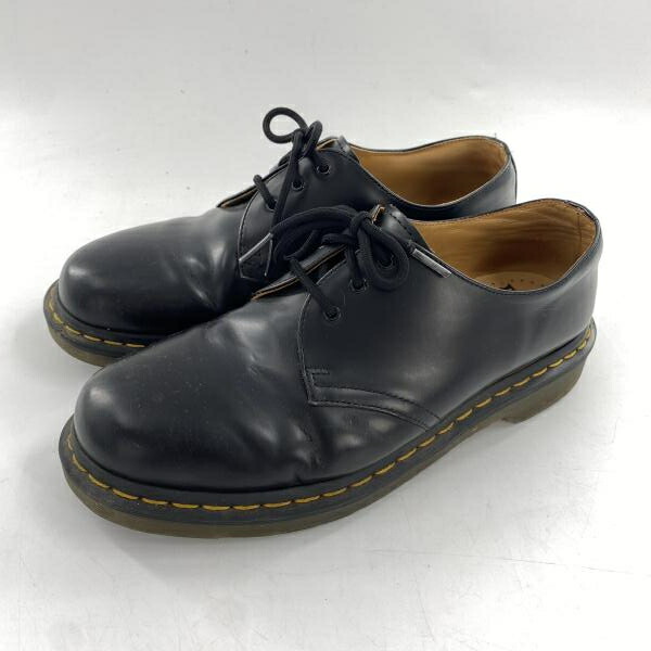 【中古】Dr.Martens 3広座敷 シューズ UK9 1461 黒いこと お医者さんマーチン[10]
