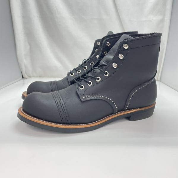 【中古】RED WING IRON RANGER 大きさ26珊 8084 黒いこと 羽曳き船 レッドウィング[91]