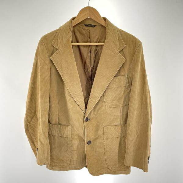 【中古】80s LEVI\u0027S コール天 テーラードジャケット 茶 大きさ書きあらわすなし 汚れた状態あり[91]
