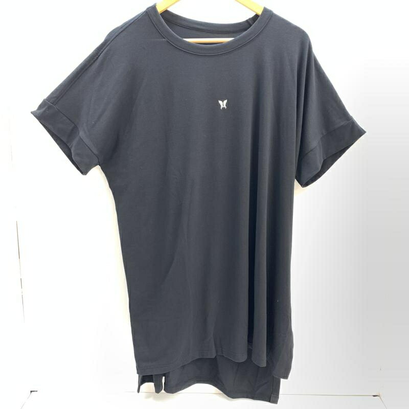 【中古】kiryuyrik DropShoulder T-Shirts 黒いこと 大きさL KN-HT25-050 キリュウキリュウ[92]