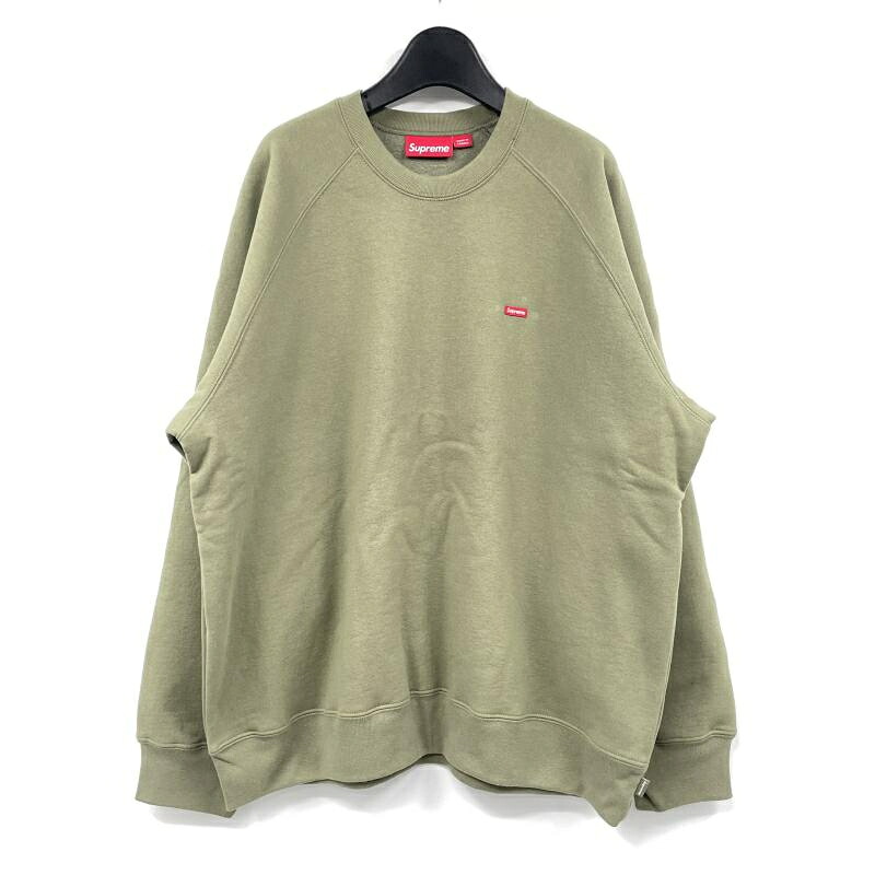 【中古】Supreme 24SS Small Box Raglan Crewneck 大きさL 緑であること シュプリーム[17]