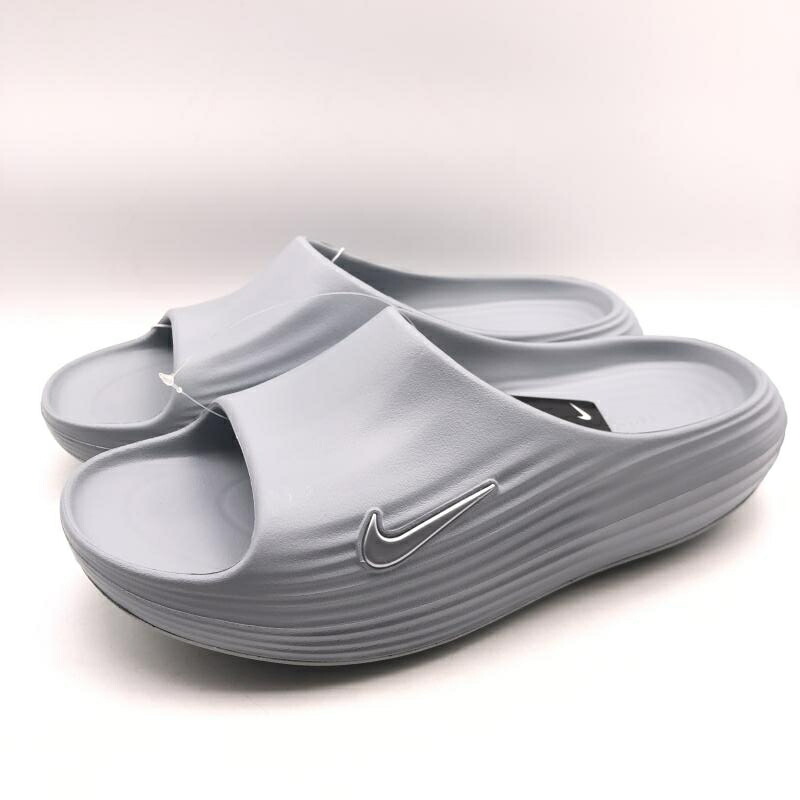 【中古】Nike ReactX Rejuven8 Men\u0027s Slides 27珊 HV4479-002 ナイキ リアクトX リジュビネイト 横すべり \