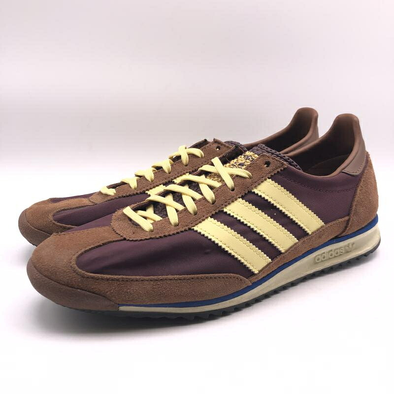 【中古】adidas Womens SL72 \"Maroon/Almost Yellow/Preloved Brown\"" 26.5糎 IE3425[17]"