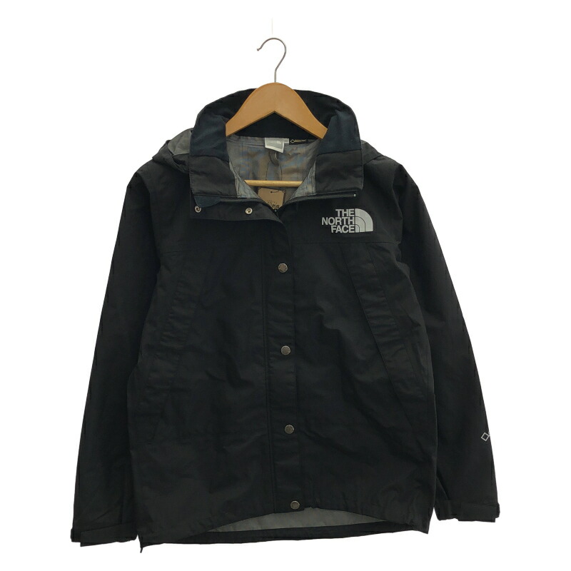【中古】THE NORTH FACE Mountain Raintex Jacket 大きさM NPW11914 黒いこと 北の方人間の顔[19]