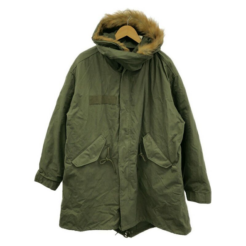 【中古】HOUSTON ヒューストン 5410 M-65 PARKA M オリーブ[66]