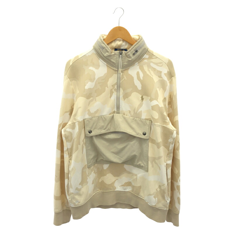 【中古】RALPH LAUREN POLO パーカ 家鴨柄 L大きさ[79]