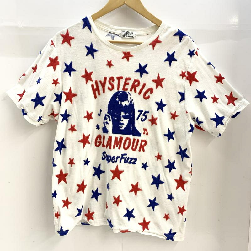 【中古】HYSTERIC GLAMOUR はやりっ児柄プルオーバー L 02182CT17 ヒステリックグラマー[92]