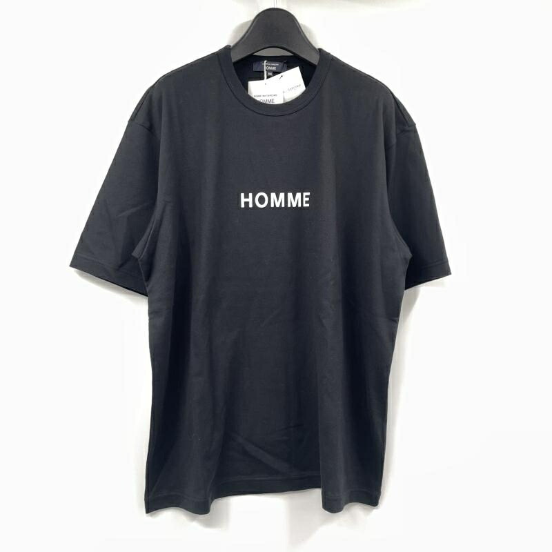 【中古】COMME des GARCONS HOMME 綿度端っこ天竺 生産品刷り上げる 大きさM HQ-T103 黒いこと コムデ給仕[17]