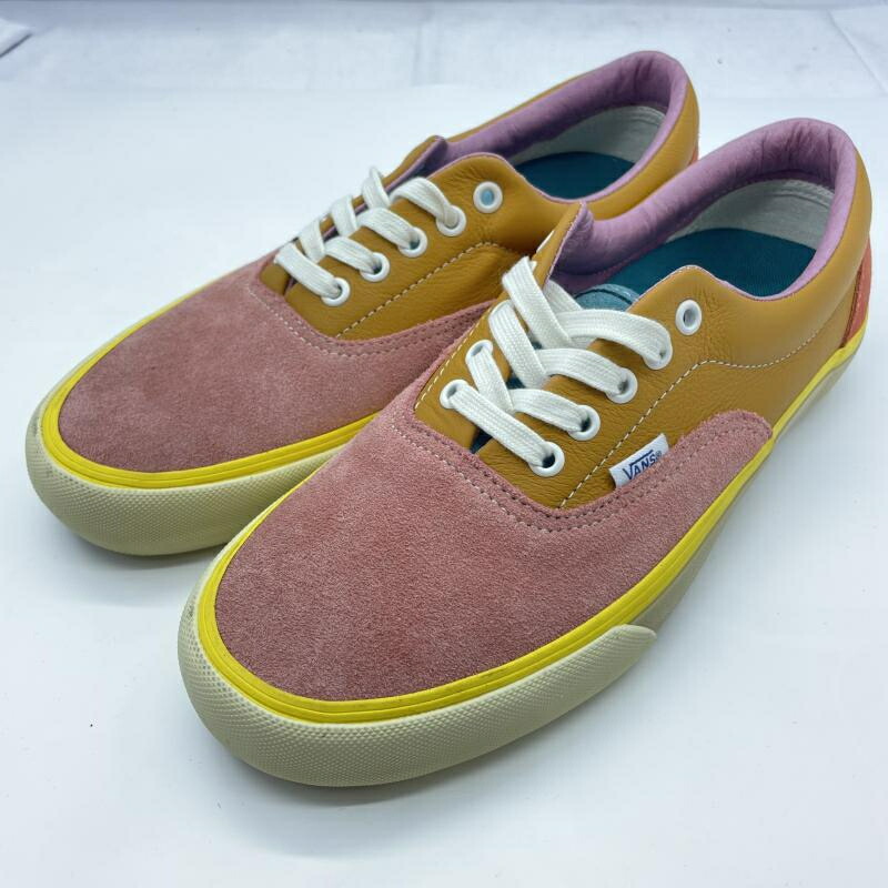 【中古】VANS VAULT ERA VLT LX ローカットスニーカー 27.5珊 マルチ色つや ヴァンズ[19]