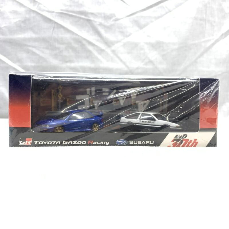 【中古】1/64 TOYOTA GAZOO RACING かしら文字D 30th Trueno AE86 \u0026 IMPREZA GC8 かしら文字D 30th Anniversary 2days制限事項[91]