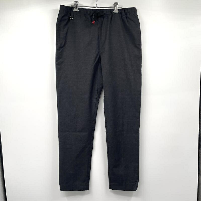 【中古】SOPHNET.&times;GRAMICCI SLIM-FIT EASY SLACKS BY LORO PIANA ダークグレー サイズXL SOPH-200132 パンツ ソフネット&times;グラミチ[17]｜お宝創庫
