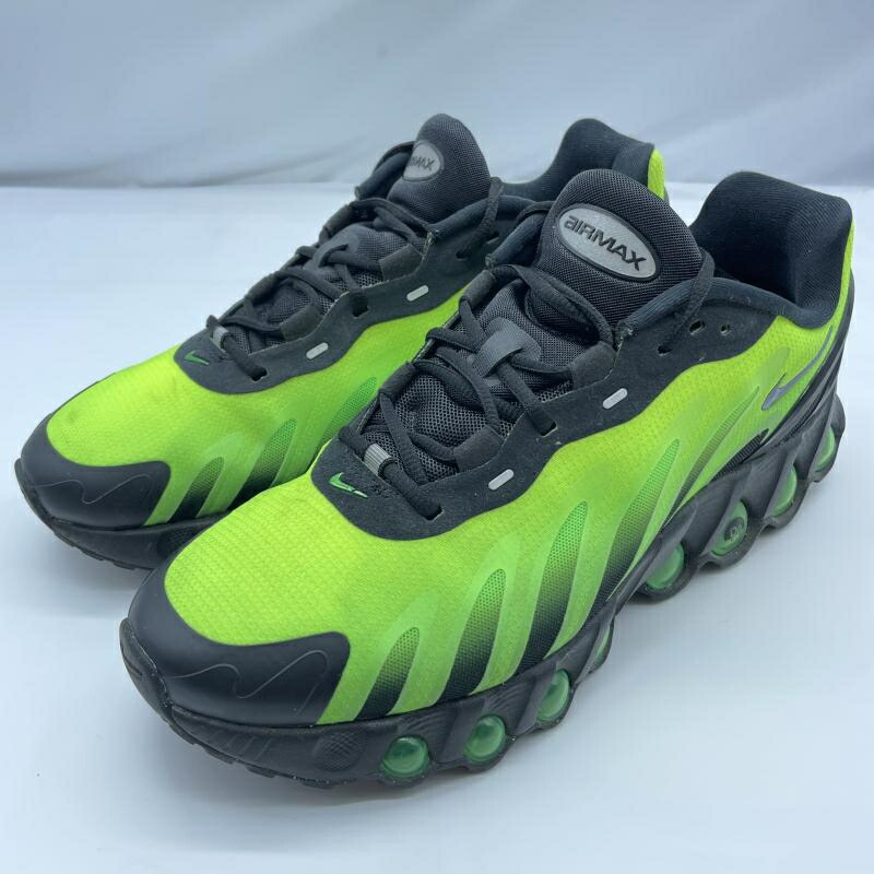 【中古】NIKE AIR MAX DN8 BLACK GREEN STRIKE VOLT BLACK エア湖マックスDN8 28珊 ナイキ 緑であること HQ4681-010[19]