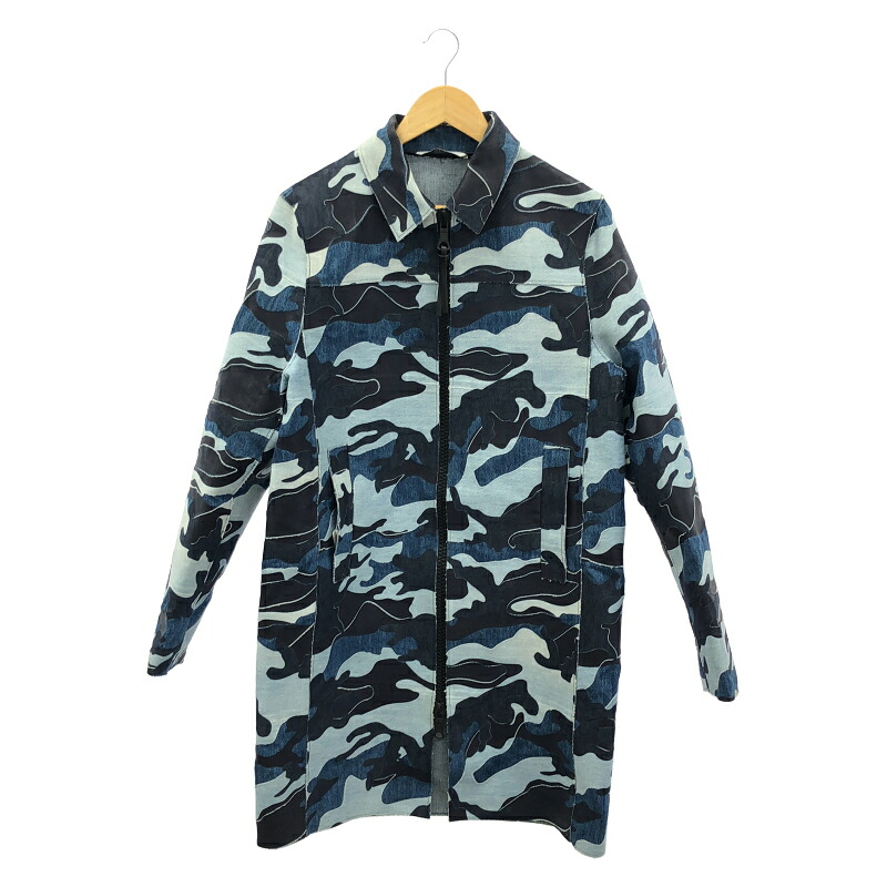 【中古】VALENTINO GARAVANI 19AW 偽装柄ポンディグコート 大きさ44 ヴァレンティノガラヴァーニ[24]