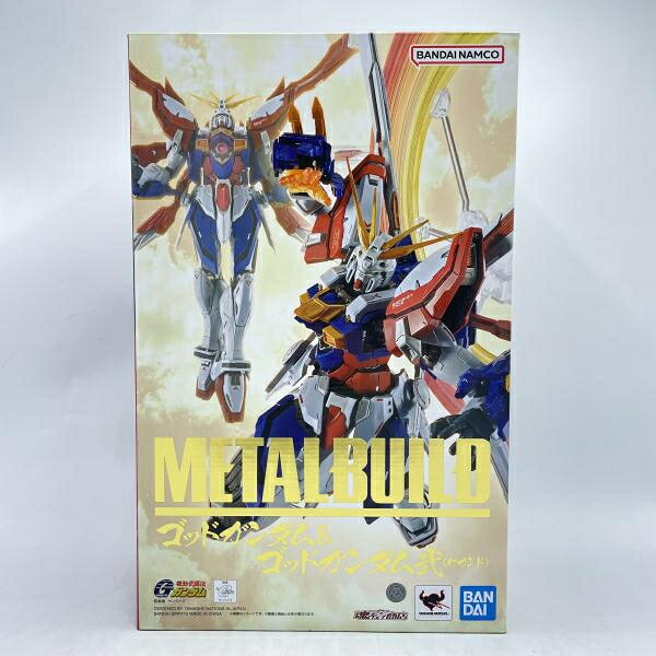 【中古】バンダイ METAL BUILD ゴッドガンダム＆ゴッドガンダム弐(セカンド) 開封/修正版 ガンダムシリーズ[92]｜お宝創庫