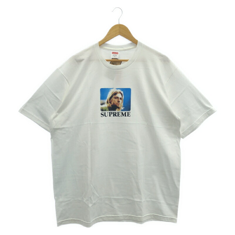 【中古】Supreme Kurt Cobain Tee XL 白いこと シュプリーム[92]