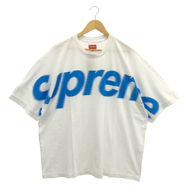 【中古】Supreme Intarsia S/S Top XL 白いこと シュプリーム[92]