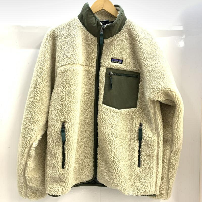 【中古】Patagonia 26ss クラシックレトロX上衣 M 皮膚軟化剤×カーキ パタゴニア[92]