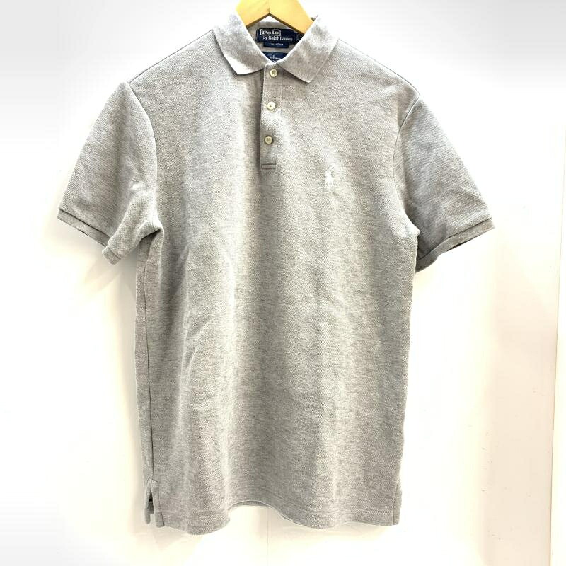 【中古】RALPH LAUREN×Ron Herman スポーツシャツ S 薄墨色 ポロラルフローレン ロンハーマン[92]