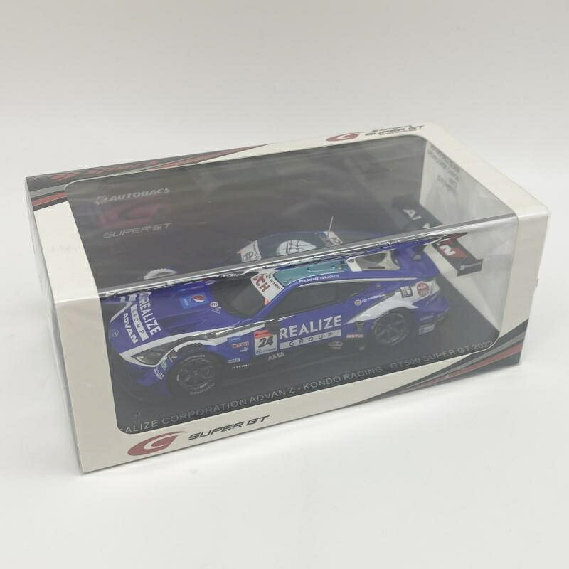【中古】未開封 1/43 リアライズ 会社企業 ADVAN Z KONDO RACING No.24 GT500 SUPER GT 2025 ぴかぴか光る真似形[17]