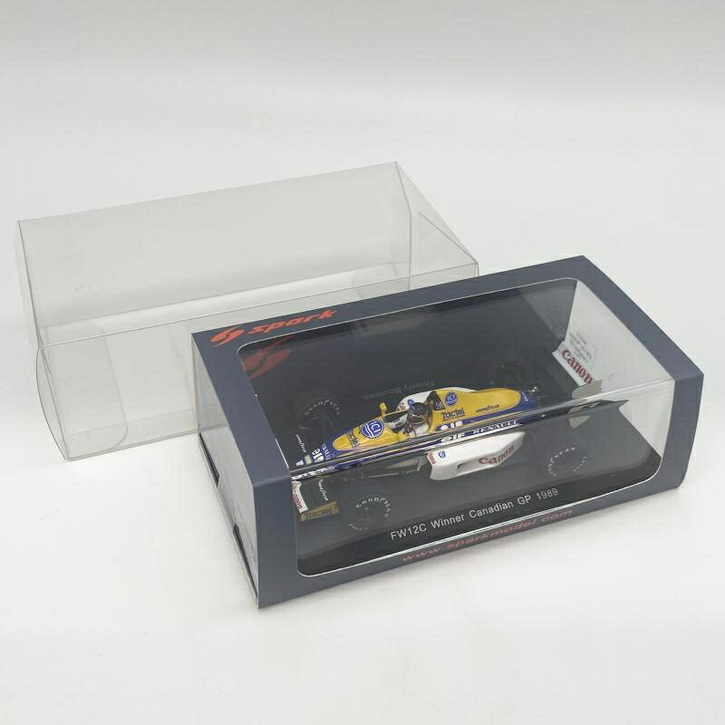 【中古】開封 1/43 FW12C No.5 Winner カナダ GP 1989 spark moded ぴかぴか光る青写真[17]