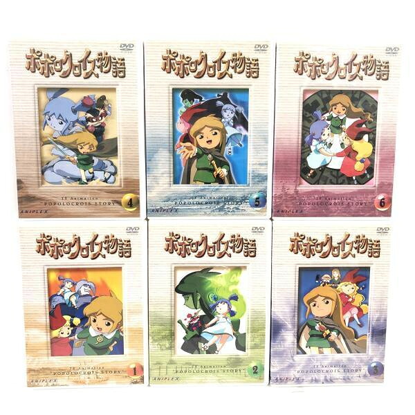 【中古】ポポロクロイス物語 全6巻セット(ベスト版)/DVD[69]｜お宝創庫