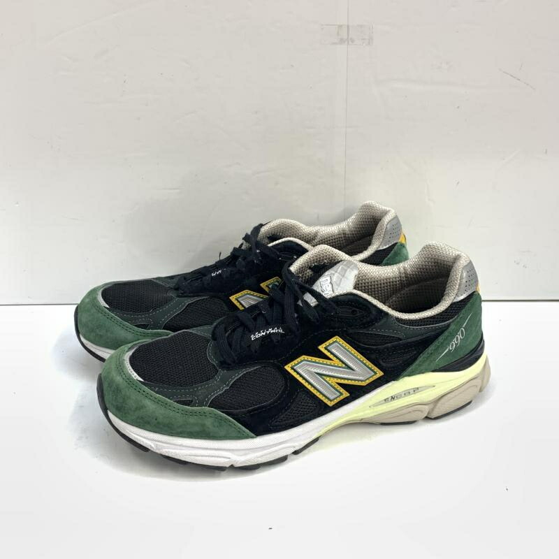 【中古】New Balance 990 v3 大きさ26.5珊 M990CP3 緑であること ニュー平衡にする[92]