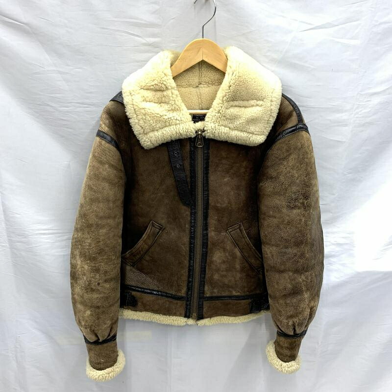 【中古】AVIREX B-3上衣 34 赤銅色 ▲なめし革落ち込みあり アヴィレックス[92]