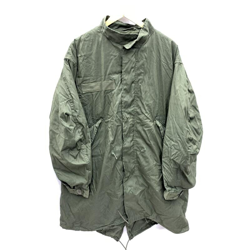 【中古】US ARMY M-65 フィッシュテールコート ラインドライブ付き添い人 S ユーエスネイビー[92]