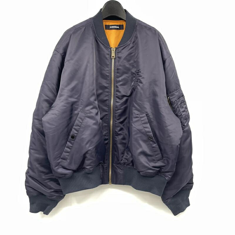 【中古】DREAMTEAM Reversible MA-1 Jacket 大いさXL 米国海軍×オレンジ色 いき込み野球クラブ[17]