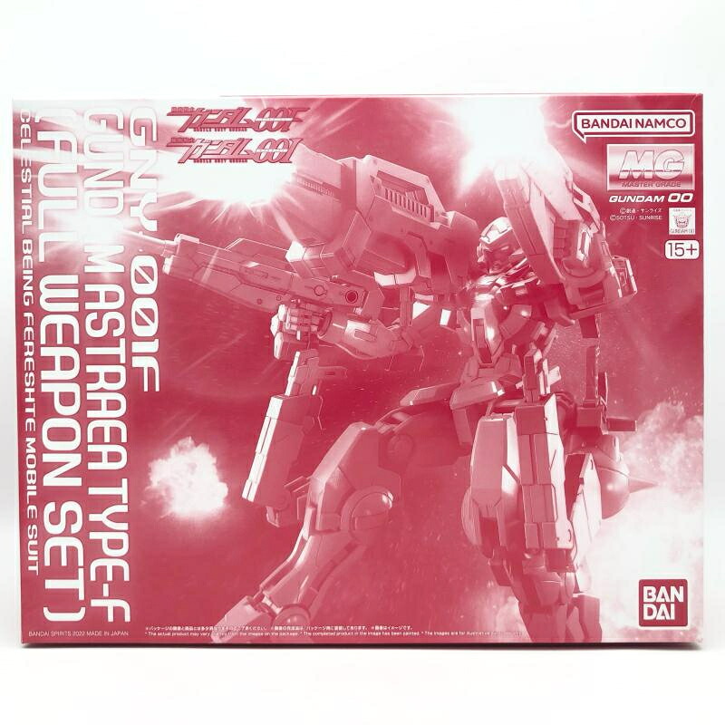 【中古】未組立 MG 1/100 ガンダムアストレア TYPE-F フルウェポンセット バンダイ 機動戦士ガンダム00 F[17]｜お宝創庫