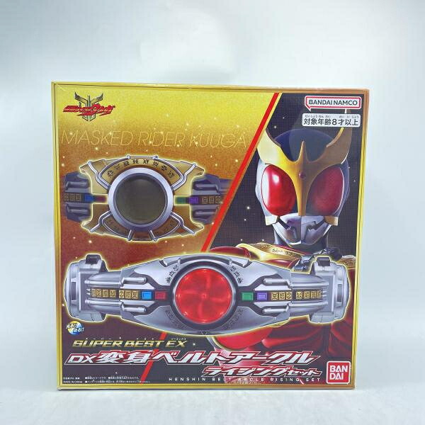 【中古】バンダイ SUPER BEST EX DX変身ベルトアークル ライジングセット 開封・箱ｲﾀﾐ 見せ掛けライダークウガ[92]