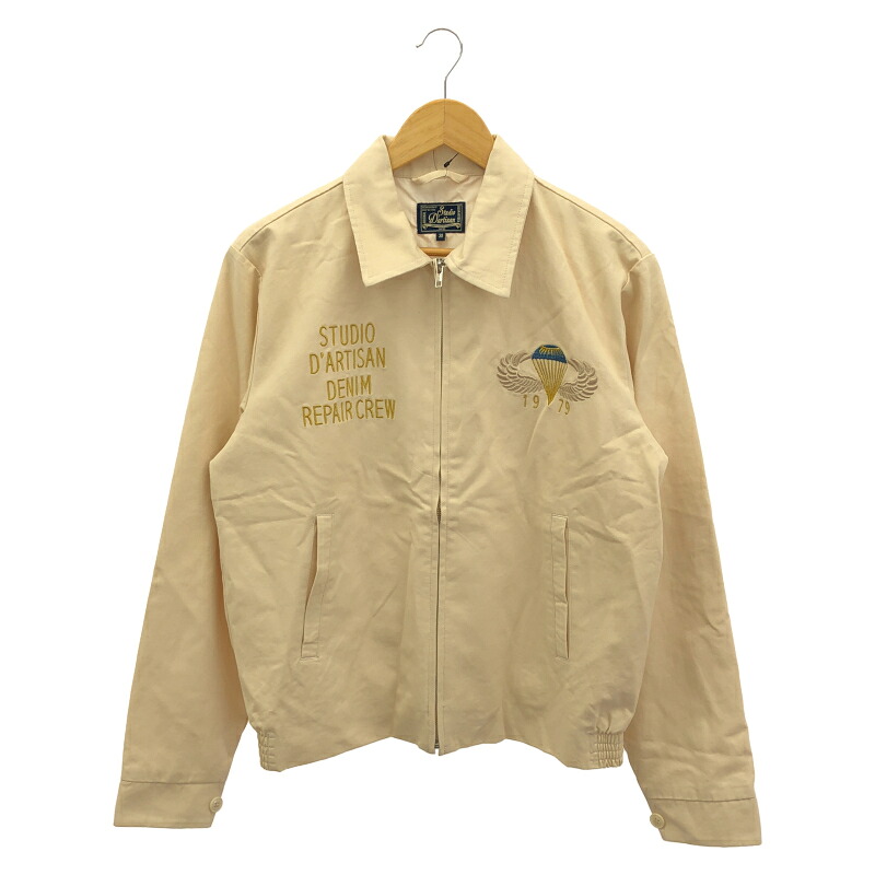 【中古】STUDIO D\u0027ARTISAN ベトジャン ベージュ 大きさ38 4645 ステュディオ・ダ・ルチザン[24]