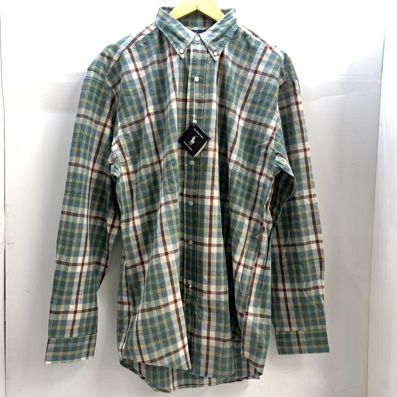 【中古】POLO RALPH LAUREN BD読み合わせるプルオーバー 大きさM マルチ色合い ポロラルフローレン[92]