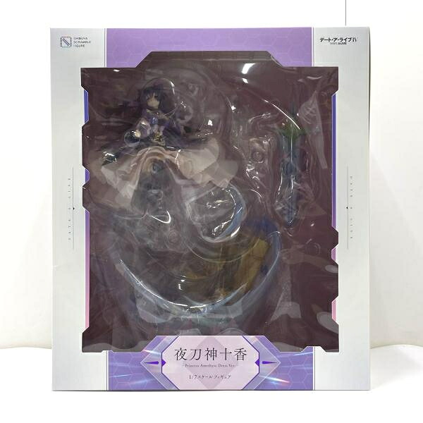 【中古】【開封】夜刀神十香 -Princess Amethyst Dress Ver.- 「デート・ア・ライブIV」 SHIBUYA SCRAMBLE FIGURE 1/7[95]｜お宝創庫