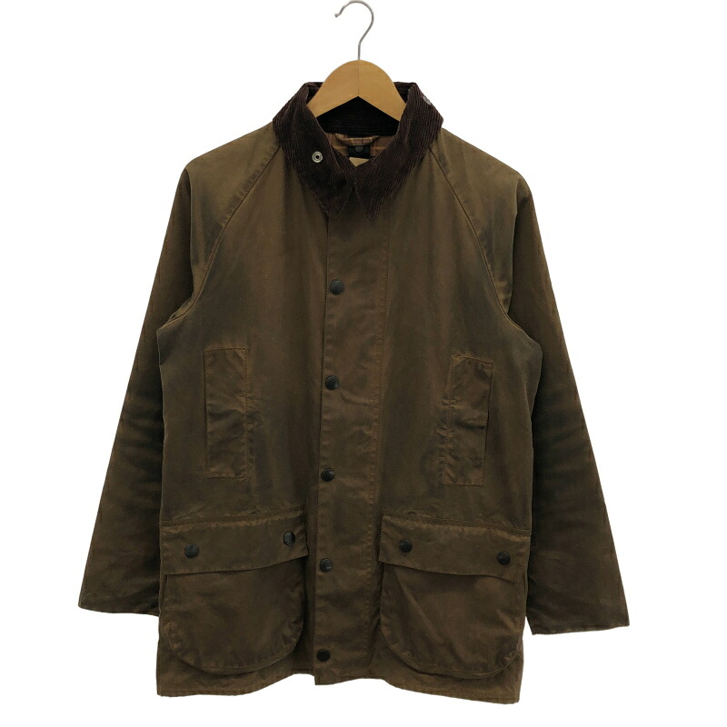 【中古】Barbour SL Beaufort Jacket 大きさ36 赤銅色 1402126 バブアー[19]