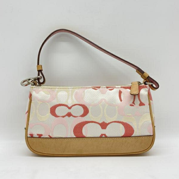 【中古】COACH 付属物合切袋 さくら色 M3J-7027 コーチ職[24]
