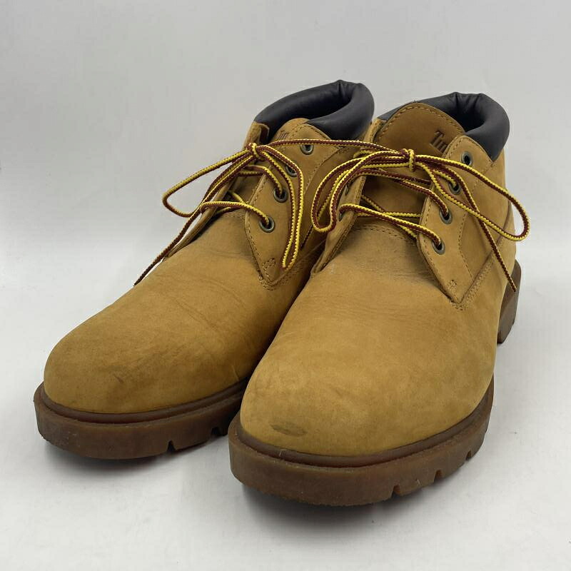 【中古】Timberland CHUKKA BOOT 黄色 27.5糎 ティンバーランド[24]