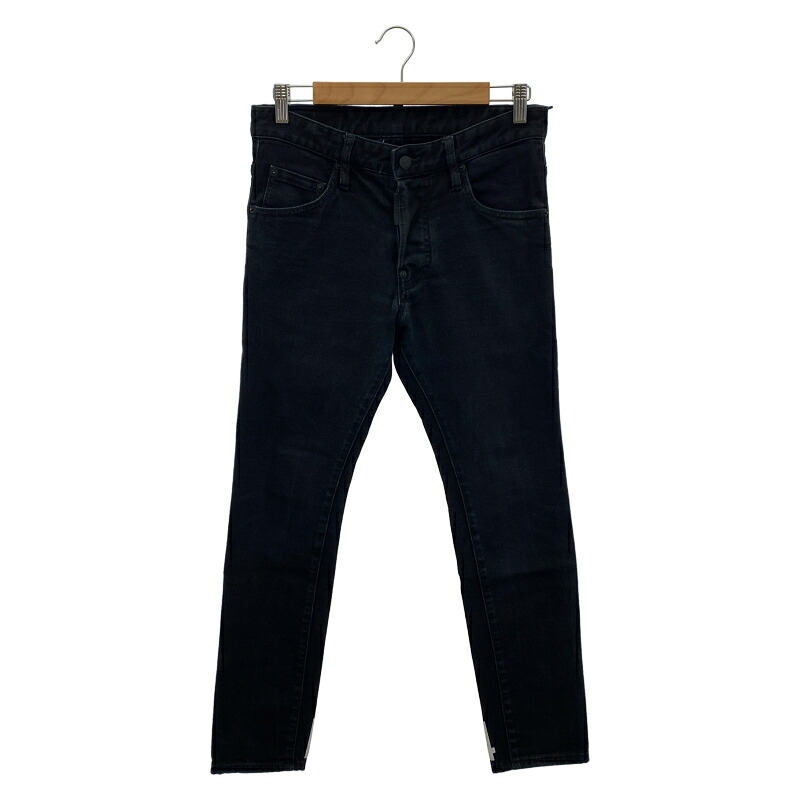【中古】DSQUARED TIDY BIKER JEANS 44 黒いこと ディースクエアード[92]