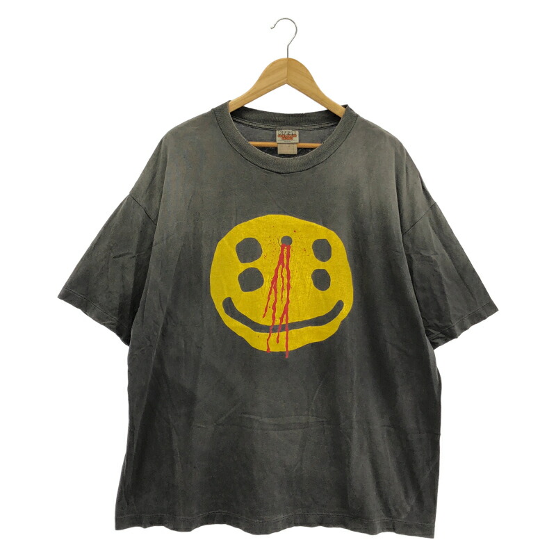 【中古】SAINT MICHAEL Cactus Plant Flea Market 24AW CP_SS TEE 大きさXXL 薄墨色[17]