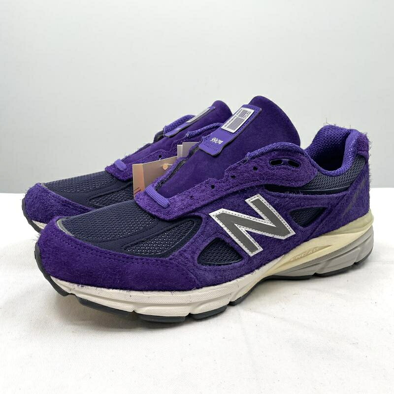 【中古】New Balance 990V4 "Purple Suede" 28.5cm U990TB4 スニーカー ナイキ[17]｜お宝創庫