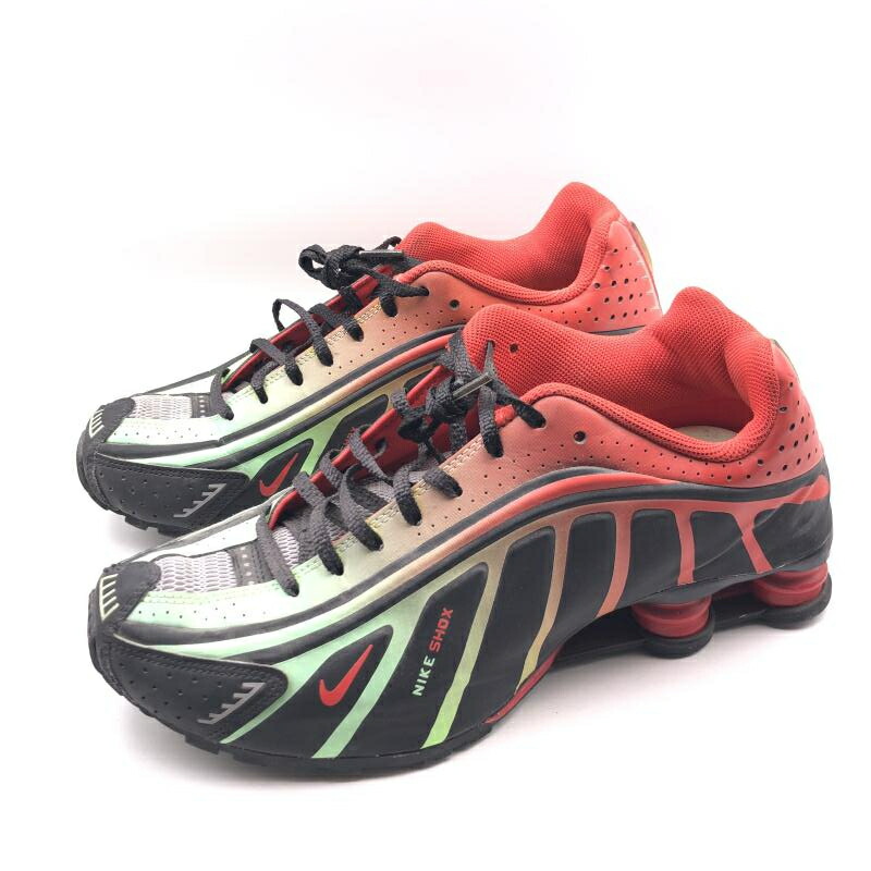 【中古】Nike Shox R4 \"Neymar Black\"" 27.5糎 BV1387-001 ナイキ[17]"