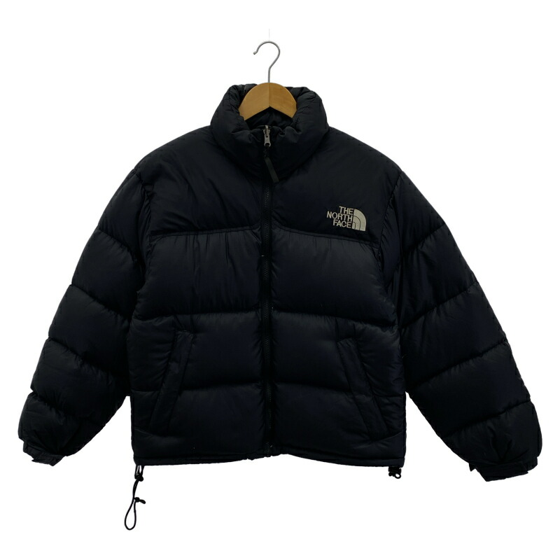 【中古】THE NORTH FACE ヌプシダウンジャケット 大きさS NF003AS 黒いこと 北の方人間の顔[19]