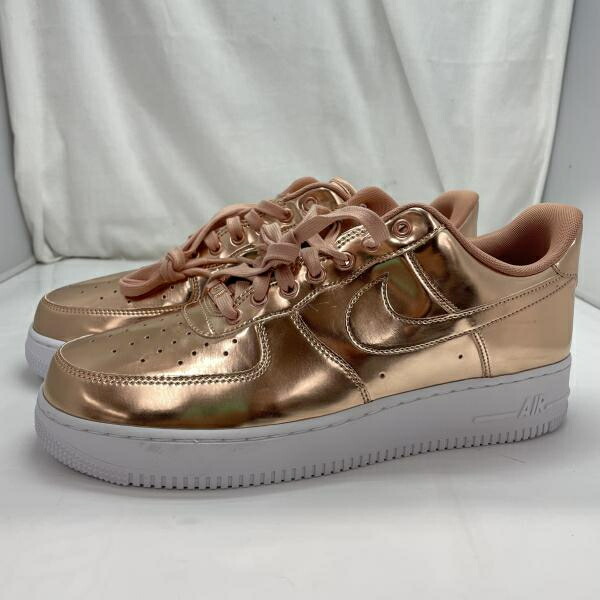 【中古】Nike Women\u0027s Air Force 1 Low Metallic Bronze 大きさ29糎 CQ6566-900[91]