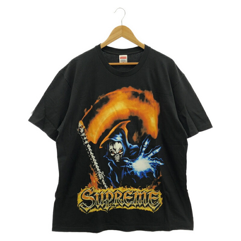 【中古】Supreme Grim Reaper Tee \"Black\""   26SS 大きさXL シュプリーム[17]"