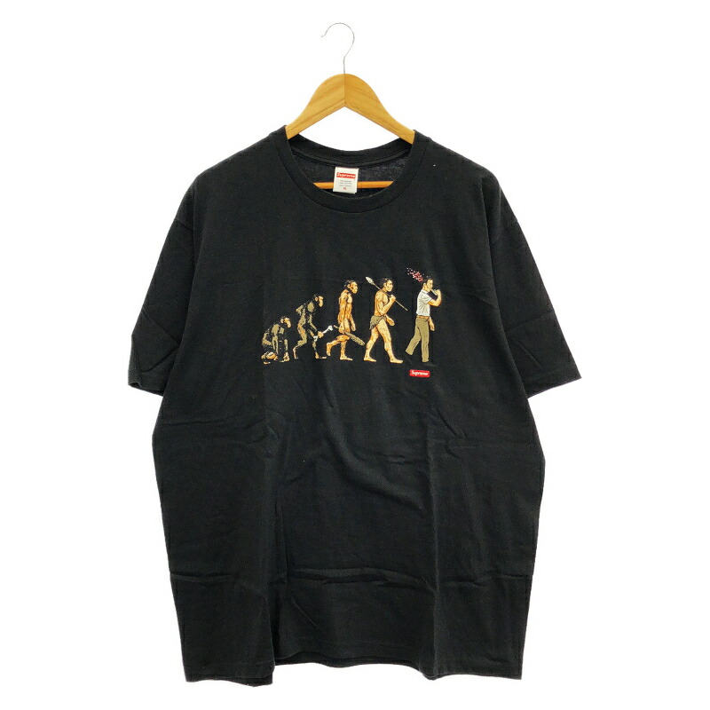 【中古】Supreme Evolution Tee \"Black\""  26SS 大きさXL シュプリーム[17]"